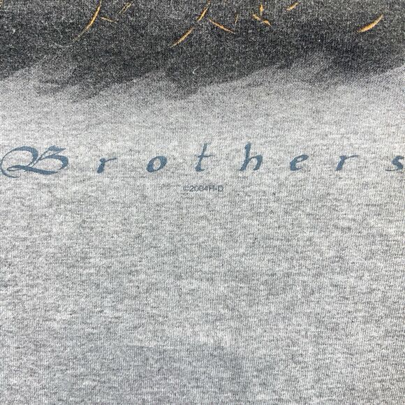 Vintage 2004 Harley Davidson T-Shirt Mens XL Gray Motorcycle Holoubek USA Made - Picture 6 of 11